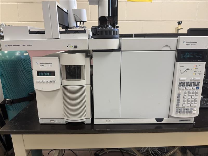 Agilent 5975 GC-MS single quadrupole